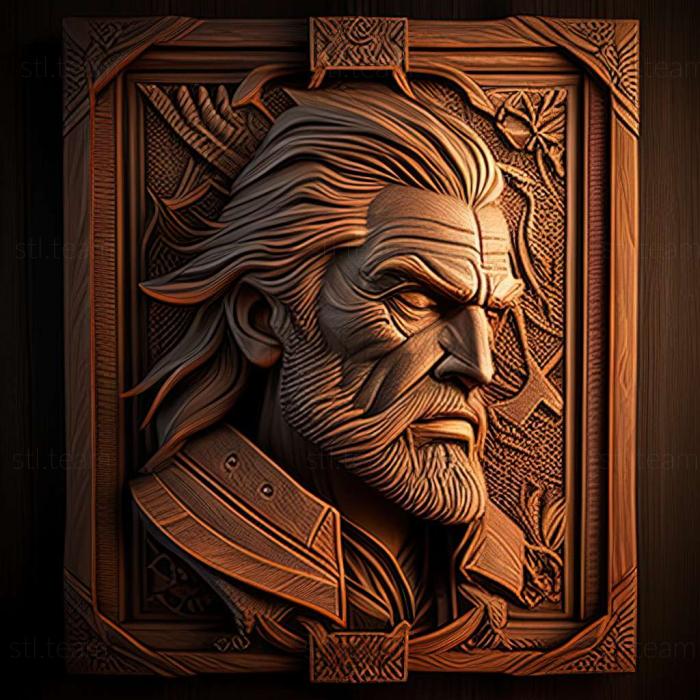 3D model The Witcher Adventure Game game (STL)
